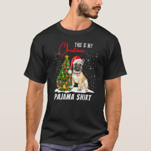 Bernese Mountain This Is My Christmas P French Bul T-Shirt