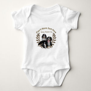 Bernese Mt. Dog Can't Have Just One Baby Bodysuit