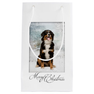 Bernese Mt. Dog Christmas Gift Bag