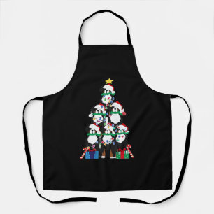 Bernese Mt Dog Puppy Christmas Tree Classic T-Shir Apron