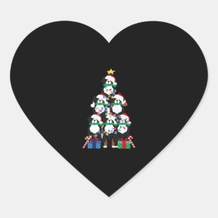 Bernese Mt Dog Puppy Christmas Tree Classic T-Shir Heart Sticker