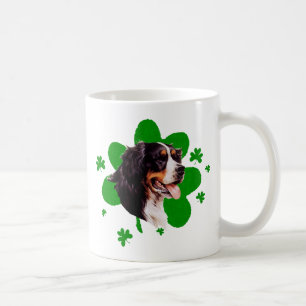 Bernese Mt. Dog St. Patrick's Day Coffee Mug
