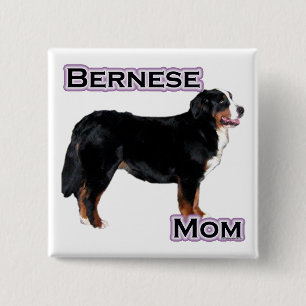 Bernese Mum 4 - Button