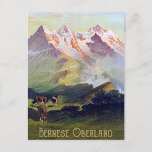 Bernese Oberland, Switzerland Postcard