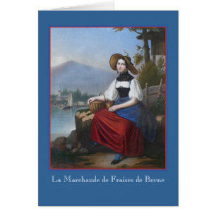 Bernese Peasant Girl - Traditional Swiss Costumes