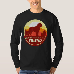 Bernhardiner Dog Retro 12 T-Shirt