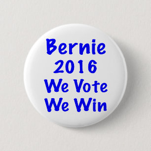 Bernie 2016 6 cm round badge