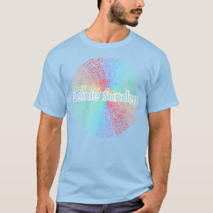 Bernie 2016 Retro Tie-Dye T-Shirt v.1