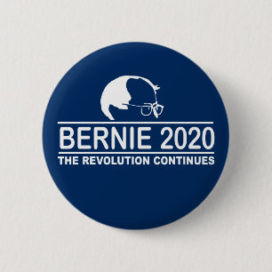 Bernie 2020 6 cm round badge