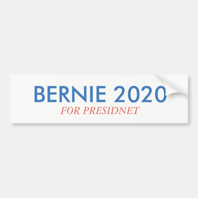 Bernie 2020 bumper sticker (Front)