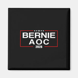 Bernie Aoc 2028 Bernie Sanders Alexandria Cortez P Magnet