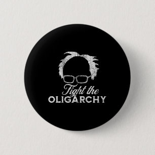 Bernie Aoc 2028 Fight Oligarchy Bernie Sanders Pre 6 Cm Round Badge