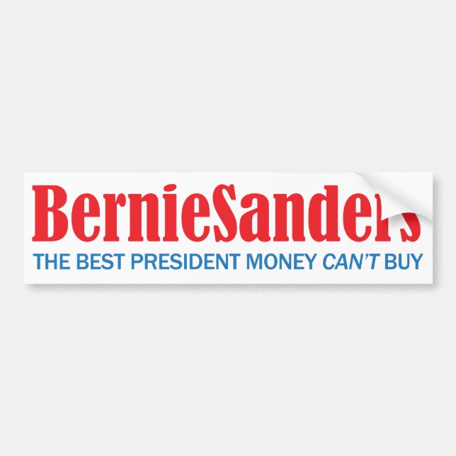 Bernie Bumper Sticker (Front)