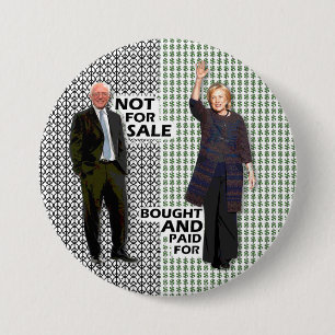 Bernie is Not For Sale 7.5 Cm Round Badge