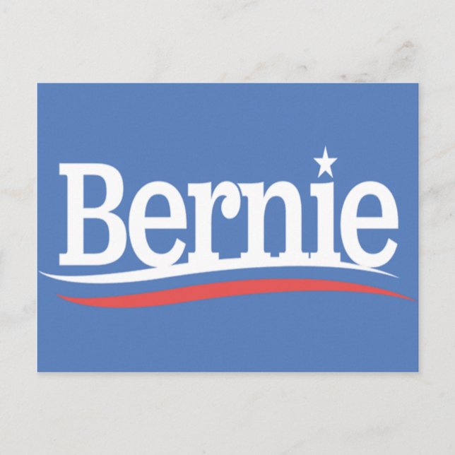 Bernie Logo Postcard (Front)