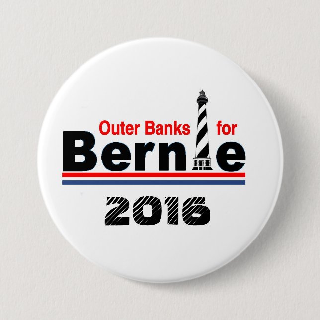 Bernie Sanders 2016 7.5 Cm Round Badge (Front)