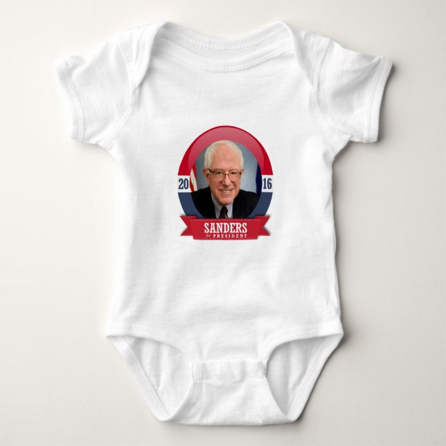 BERNIE SANDERS 2016 BABY BODYSUIT (Front)