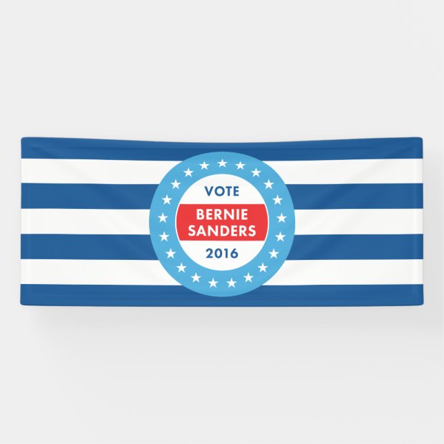 Bernie Sanders 2016 Banner (Horizontal)