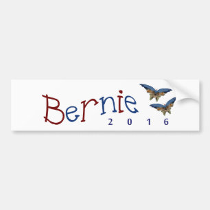 Bernie Sanders 2016 - Butterflies for Bernie Bumper Sticker