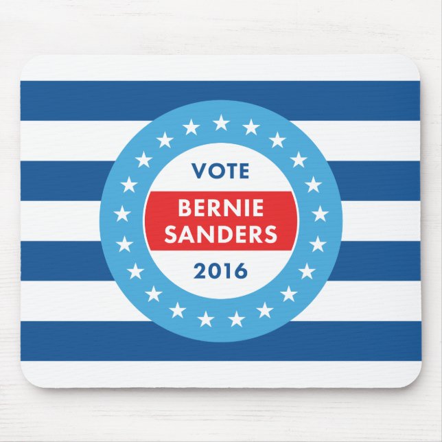 Bernie Sanders 2016 Mouse Mat (Front)
