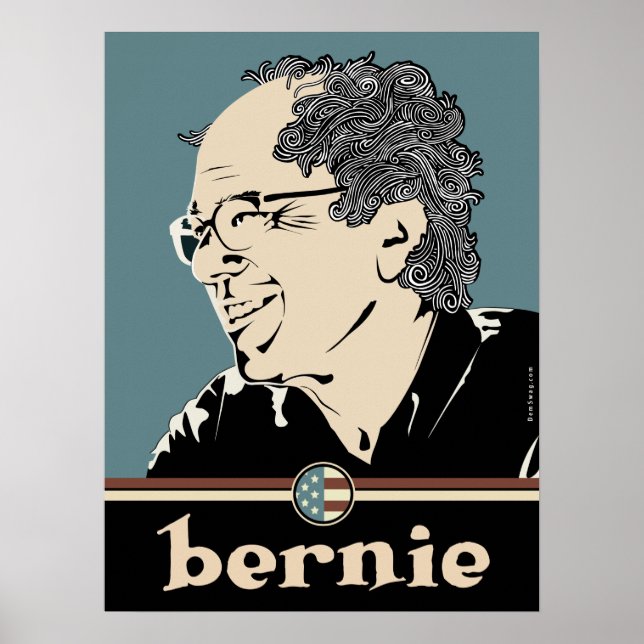 Bernie Sanders 2016 Poster (Front)