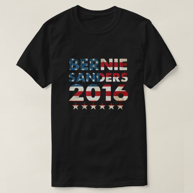 Bernie Sanders 2016 T-Shirt (Design Front)