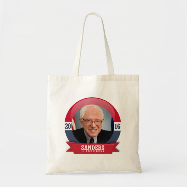 BERNIE SANDERS 2016 TOTE BAG (Front)