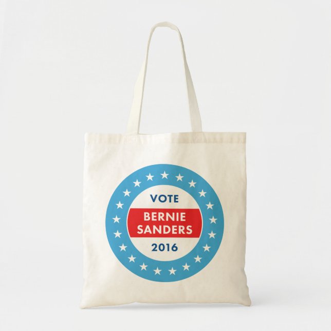 Bernie Sanders 2016 Tote Bag (Front)