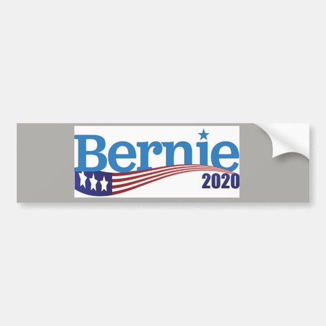 Bernie Sanders 2020 bumper Sticker Feel the Bern (Front)