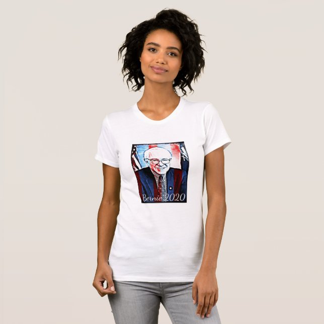 Bernie Sanders 2020 Support Digital Art  Shirt (Front Full)