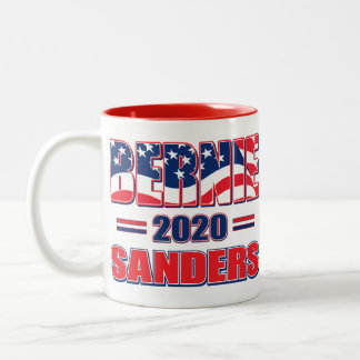 Bernie-Sanders-2020 Two-Tone Coffee Mug