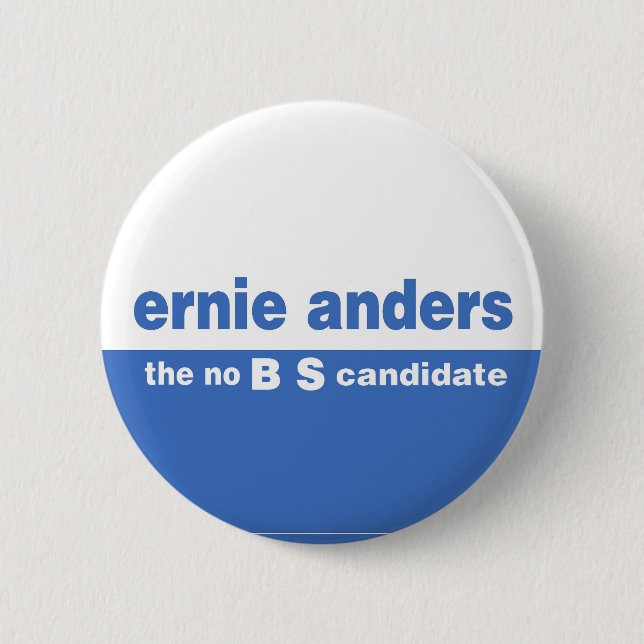 Bernie Sanders 6 Cm Round Badge (Front)