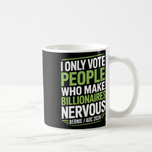 Bernie Sanders And Aoc 2028 For President Campaign Coffee Mug