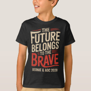 Bernie Sanders And Aoc 2028 For President Campaign T-Shirt