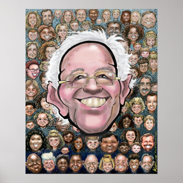 Bernie Sanders and the People Poster (Front)