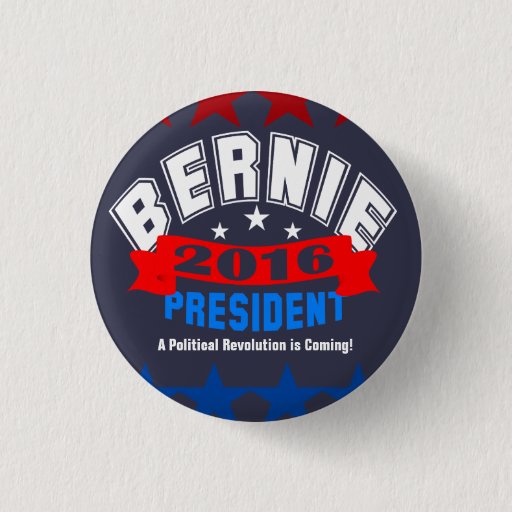 Image of Bernie Sanders Campaign 3 Cm Round Badge