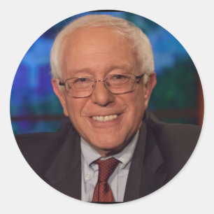 Bernie Sanders Classic Round Sticker