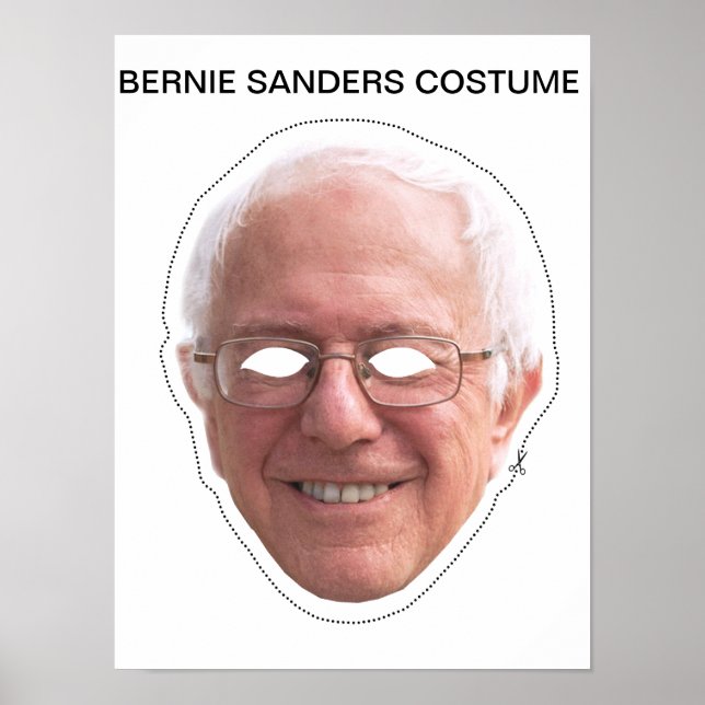 Bernie Sanders Costume Poster (Front)