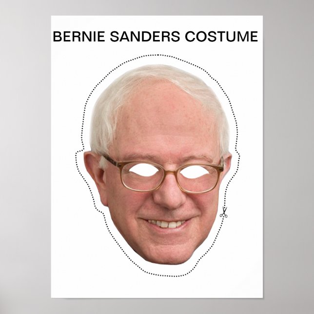 Bernie Sanders Costume Poster (Front)