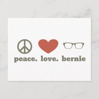 Bernie Sanders Election Swag Postcard