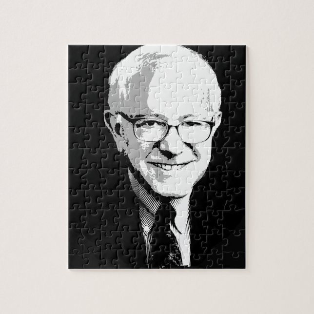 Bernie Sanders Face Jigsaw Puzzle (Vertical)