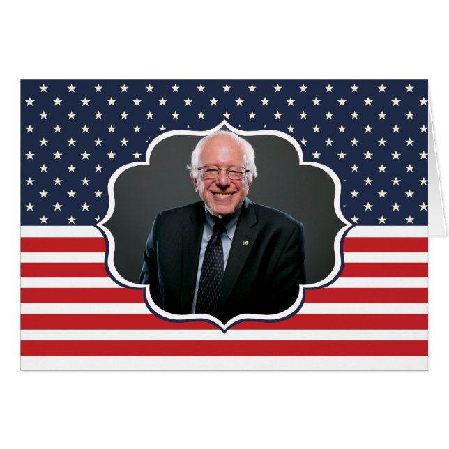 bernie sanders flag (Front Horizontal)
