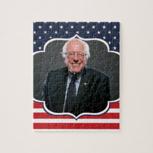 bernie sanders flag jigsaw puzzle