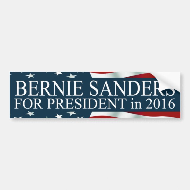 Bernie Sanders for President 2016 Bumper Sticker (Front)