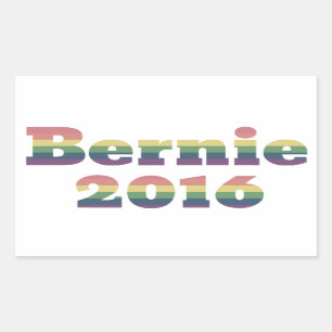 Bernie Sanders for President 2016 Rectangular Sticker