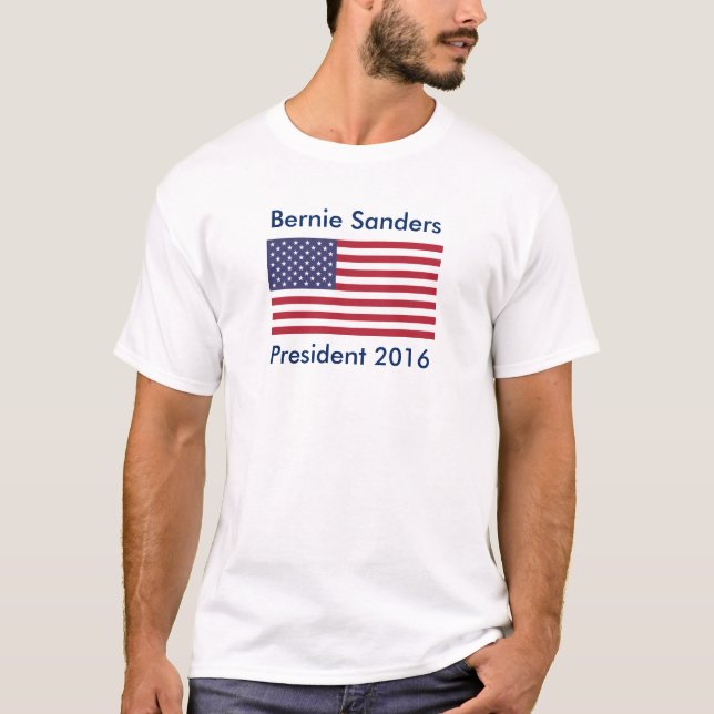 Bernie Sanders for President 2016 T-Shirt (Front)