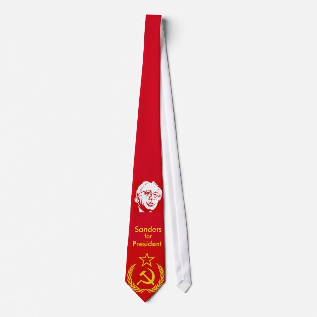 Bernie Sanders for President 2016 Tie (Front)