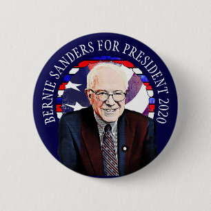 Bernie Sanders for President 2020 Election 6 Cm Round Badge
