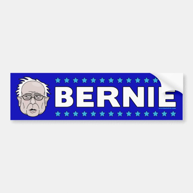 Bernie Sanders for President Bumper Sticker (Front)