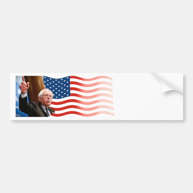 Bernie Sanders for President: Customise Bumper Sticker (Front)